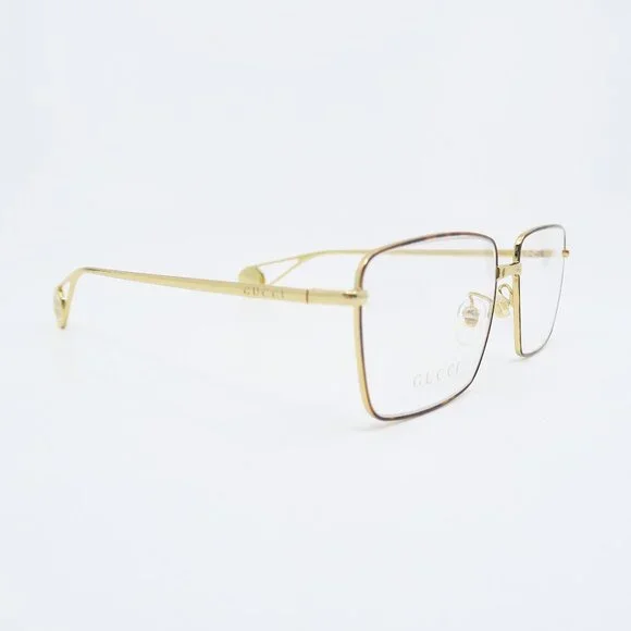 Gucci GG0439O 006 55mm Gold/Gold Metal, New Unisex Eyeglasses Frames. - Picture 3 of 8